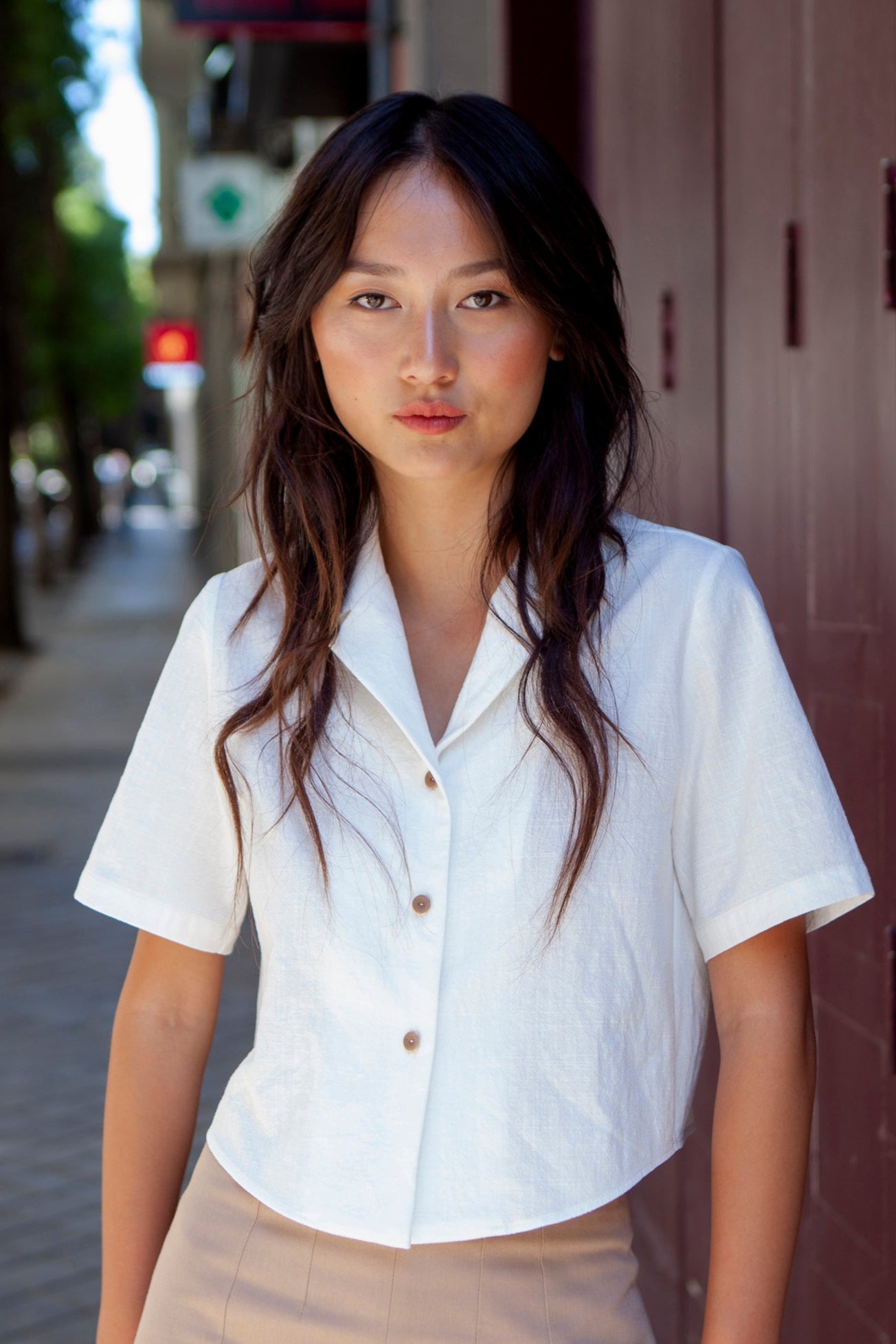 Aurora Blusa Off White