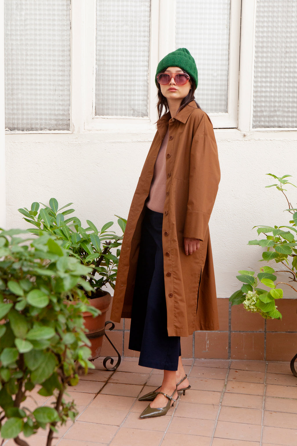 Cancionera Gabardina Tobaco