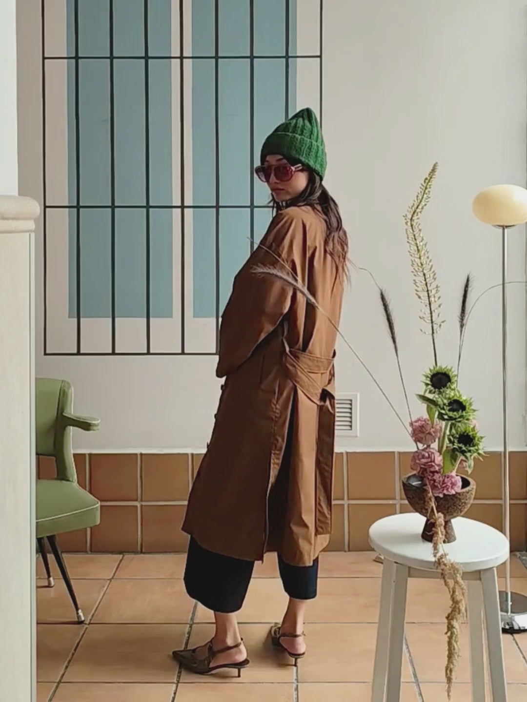 Cancionera Gabardina Tobaco